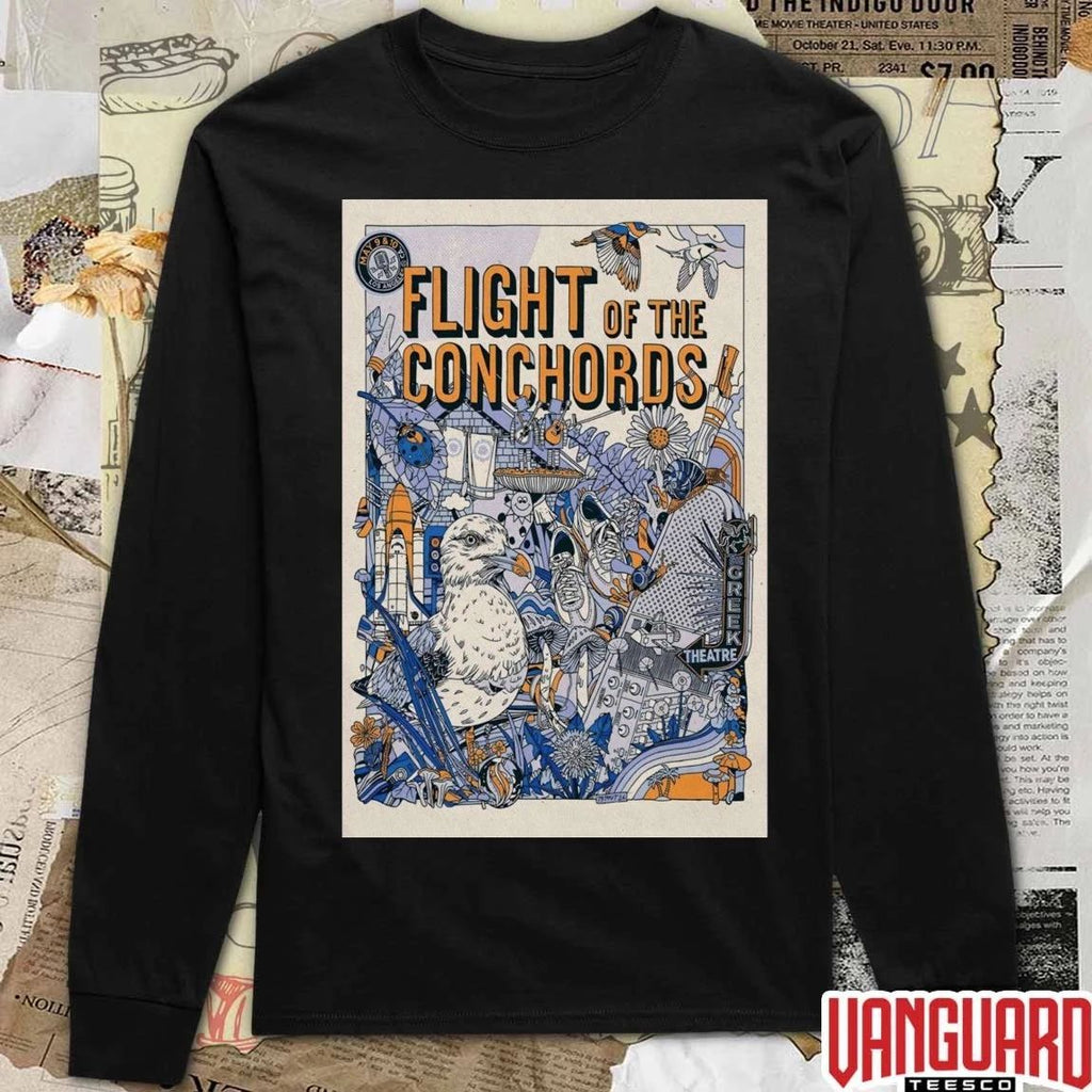 Flight Of The Conchords Pop Up Now The Greek Theatre Los Angeles, CA May 9-10, 2026 Poster t-shirt