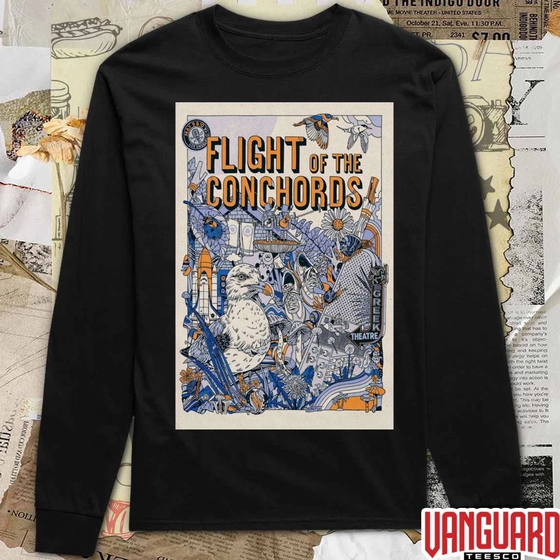 Flight Of The Conchords Pop Up Now The Greek Theatre Los Angeles, CA May 9-10, 2026 Poster t-shirt