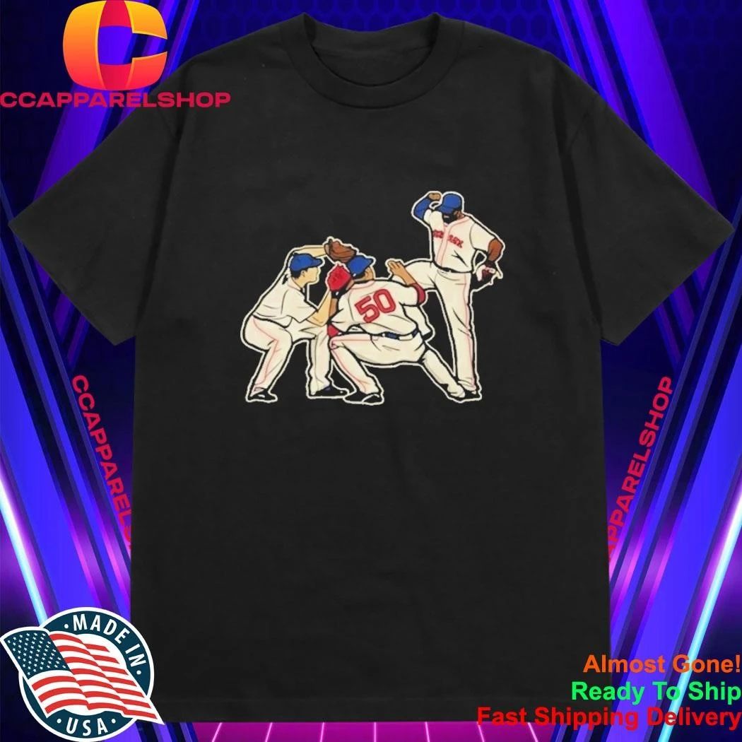 Red Sox Mookie Betts Jackie Bradley Jr Andrew Benintendi Win Dance Repeat Shirt