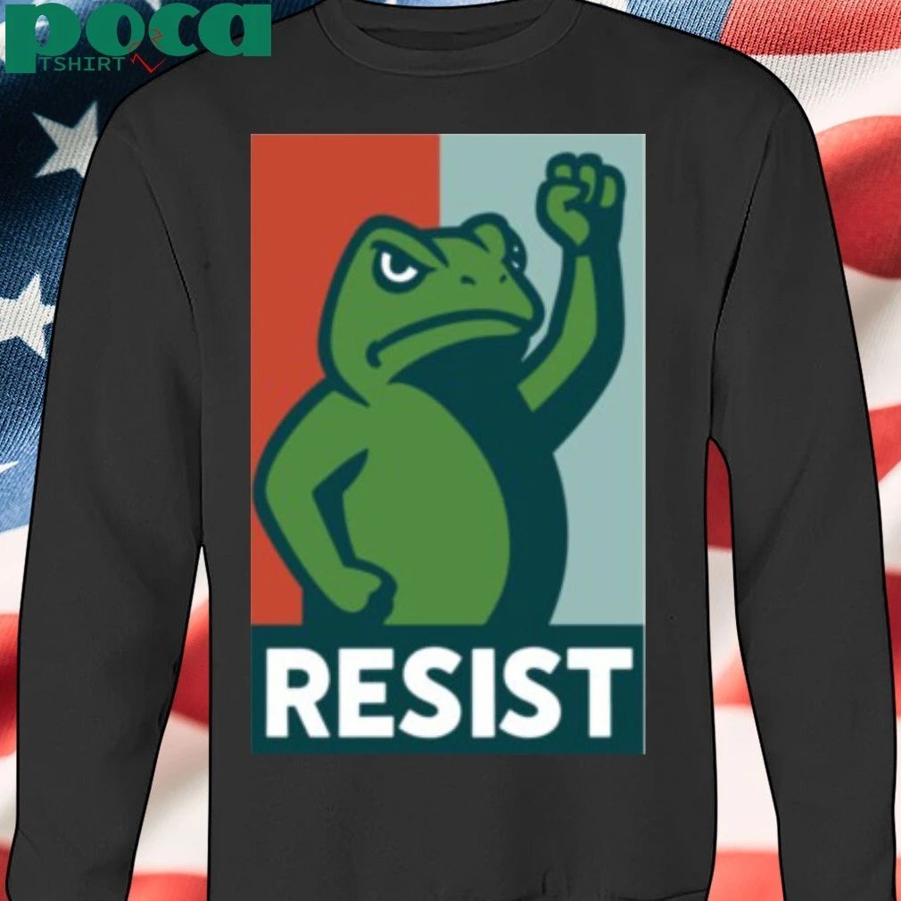 Resist Frog Protest Portland – Subtle Anti Trump T-Shirt