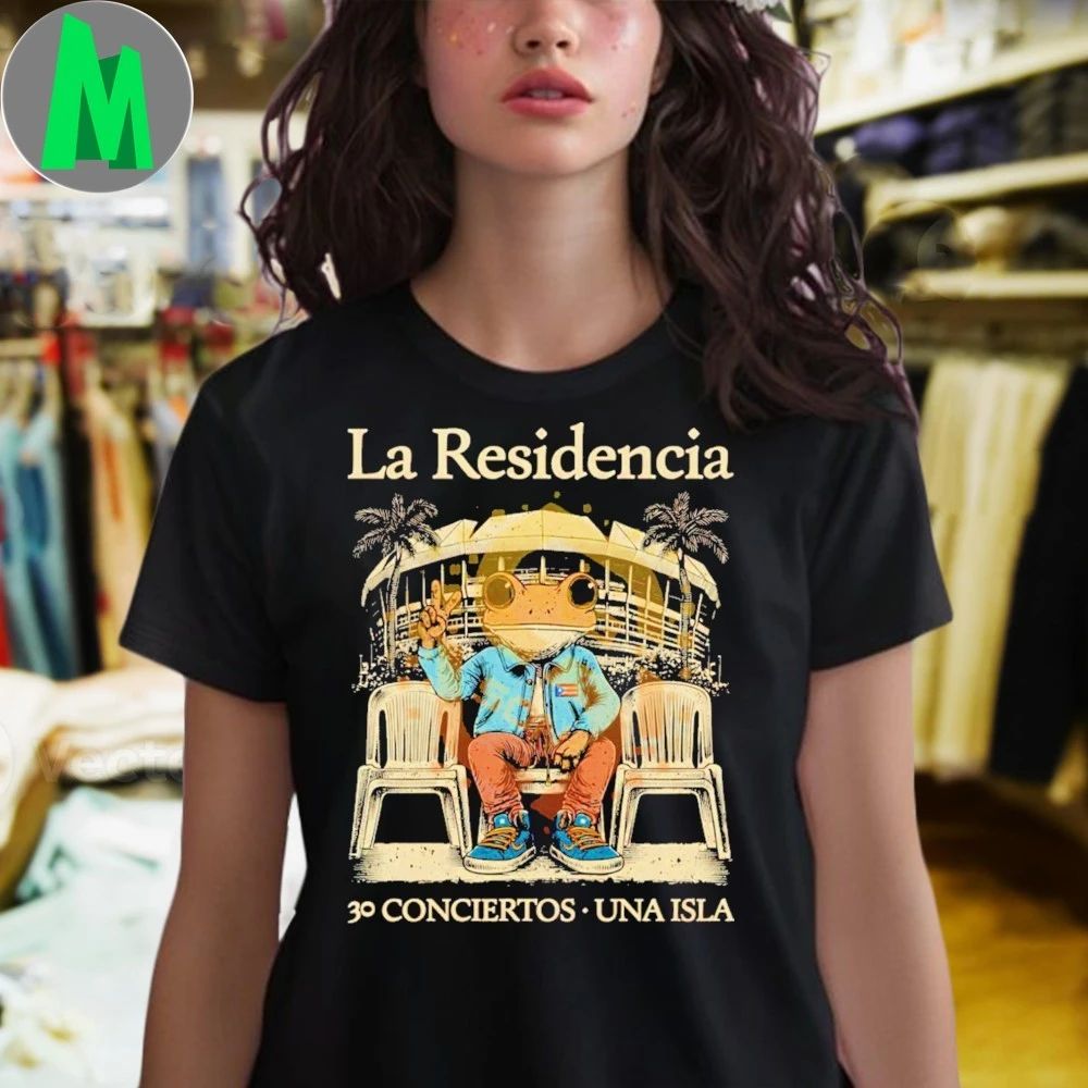 Original Benito Bowl La Residencia 30 Conciertos Una Isla Shirt
