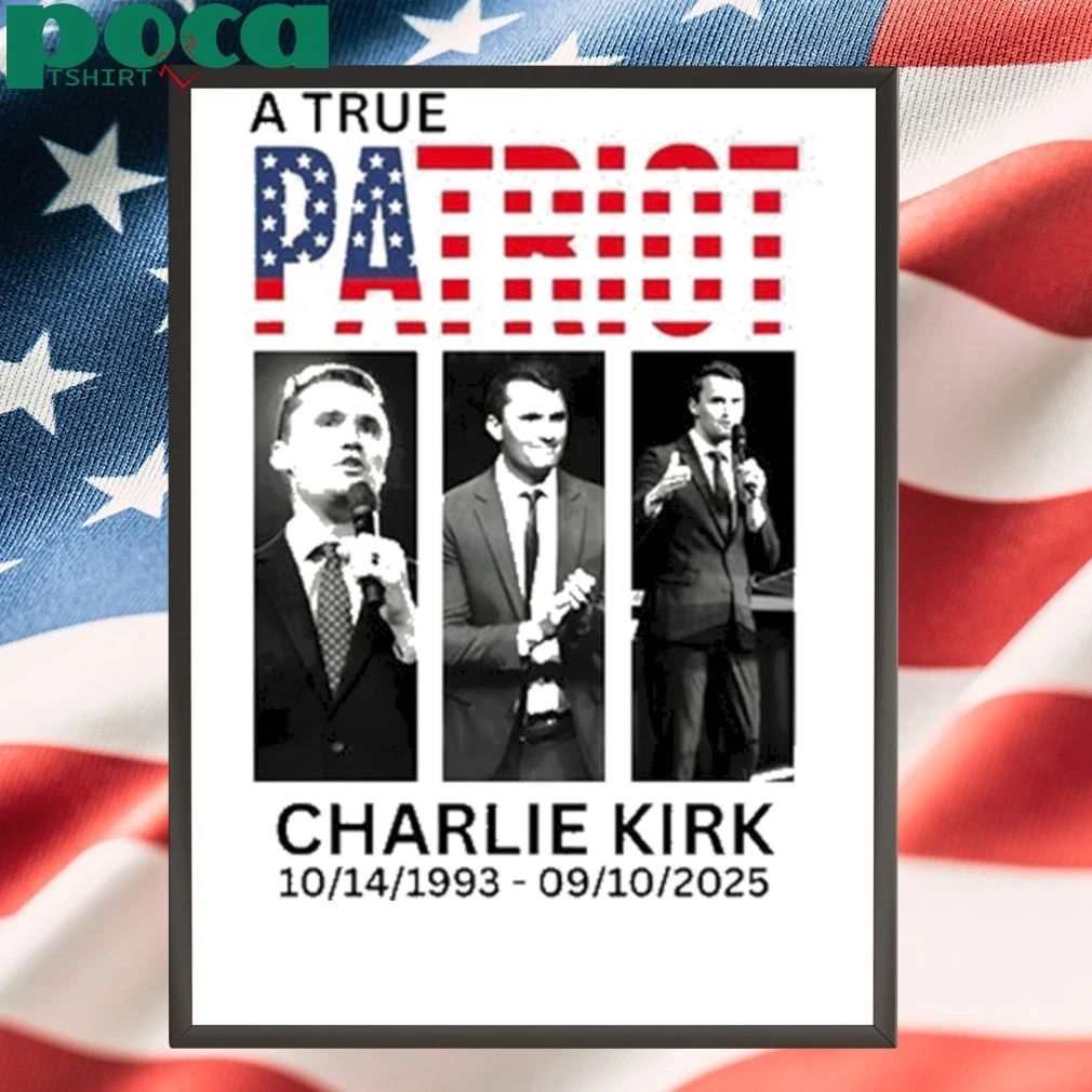 Charlie Kirk American A True Patriot Design 2025 Shirt