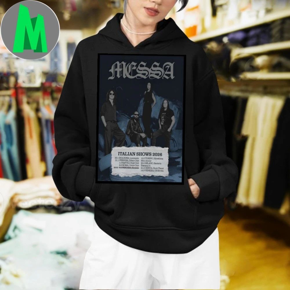 Original MESSA Italian Tour 26 Poster Shirt