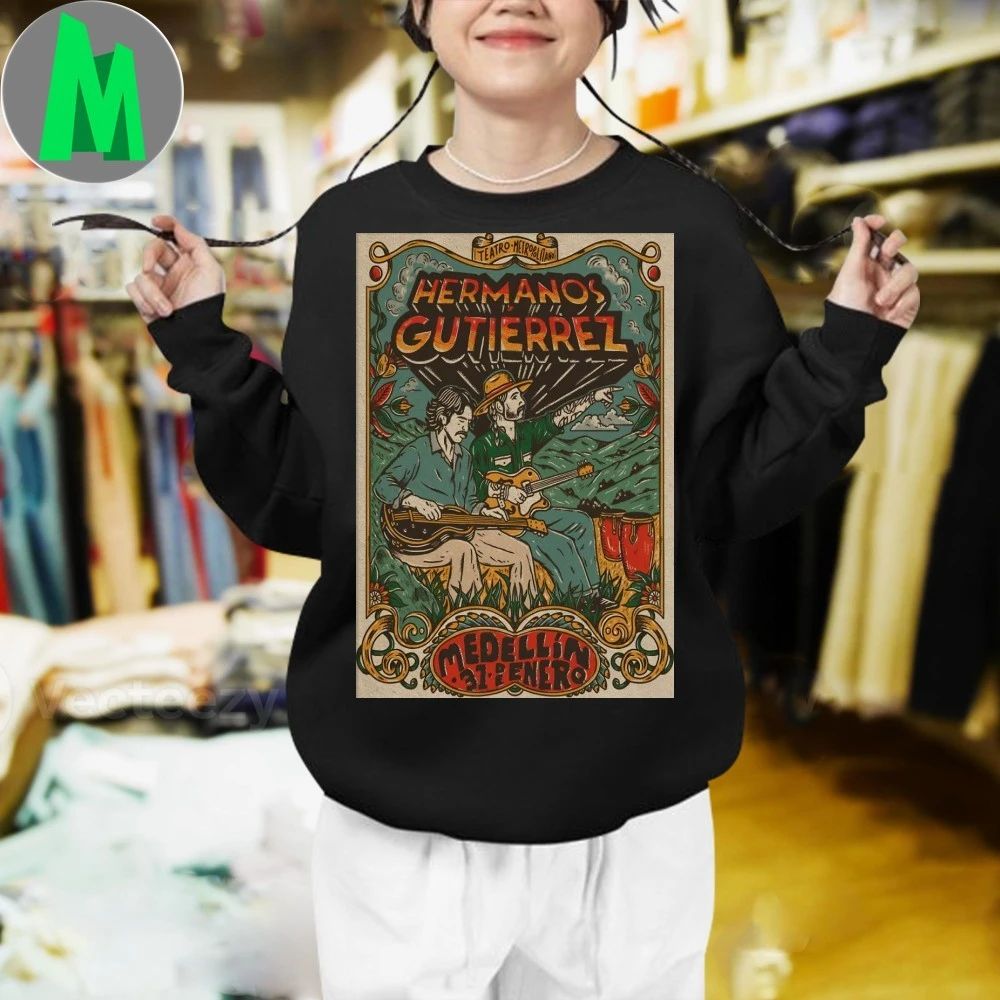 Original Hermanos Gutierrez Medellín Colombia January 31 2026 Poster T-Shirt