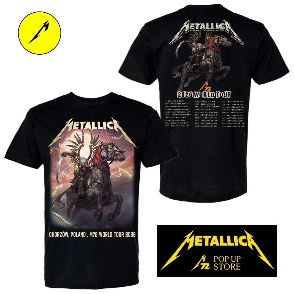Metallica Chorzów 2026 Limited-Edition Poster Jakub Jagoda