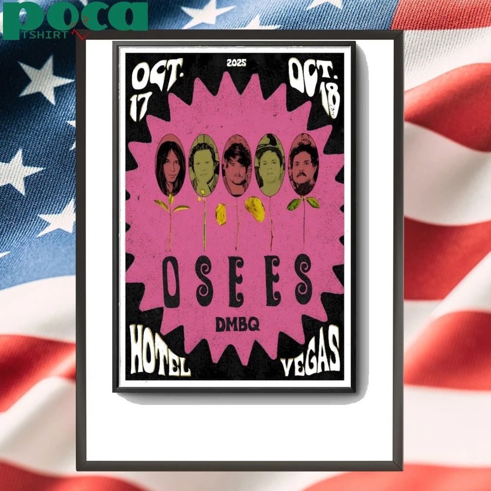 Osees 10 17-10 18 2025 Austin TX Poster shirt