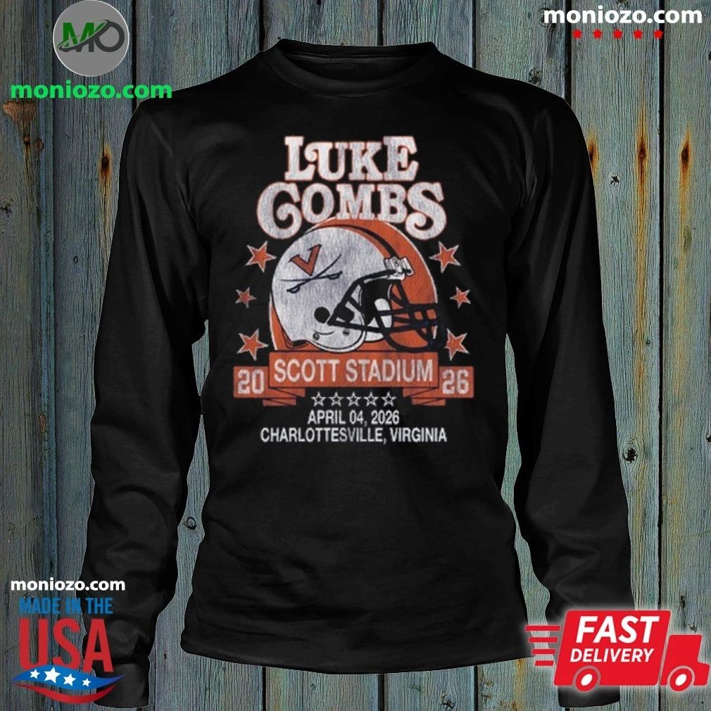 Original Luke Combs Exclusive Charlottesville April 04 2026 Charlottesville Virginia T-Shirt – Best Gift for Music Fans