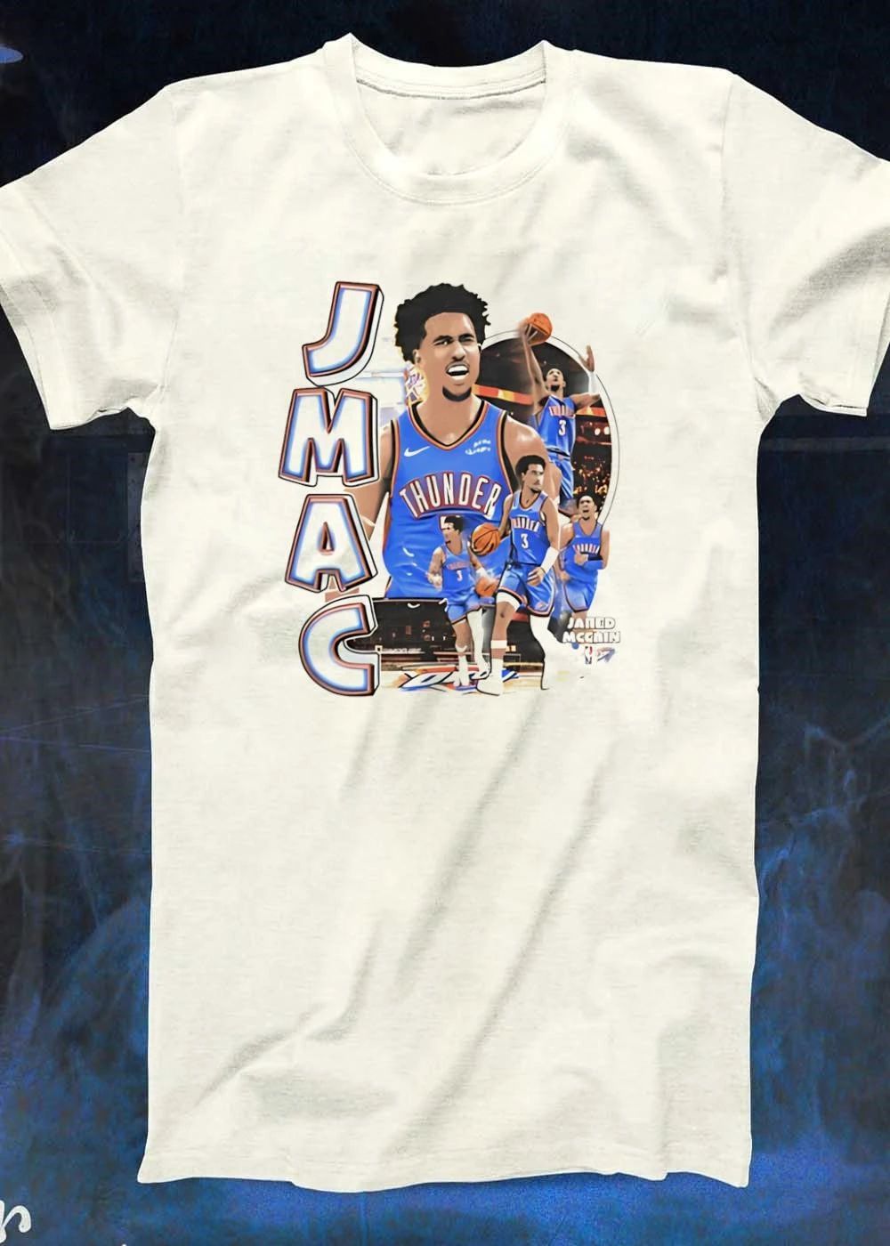 Jared McCain Oklahoma City Thunder NBA J MAC Thunder Jared McCain shirt