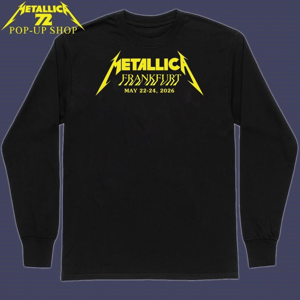 Metallica M72 Frankfurt May 22-24, 2026 Germany T-Shirt