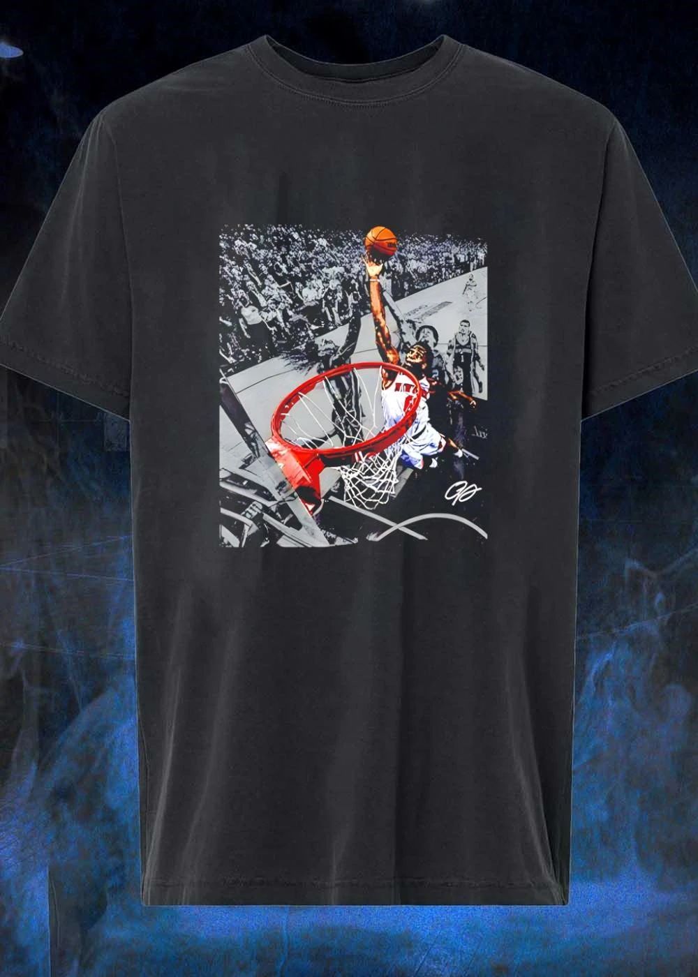 GP Hawks Basketball Player Dribbling for a Slam Dunk T-Shirt