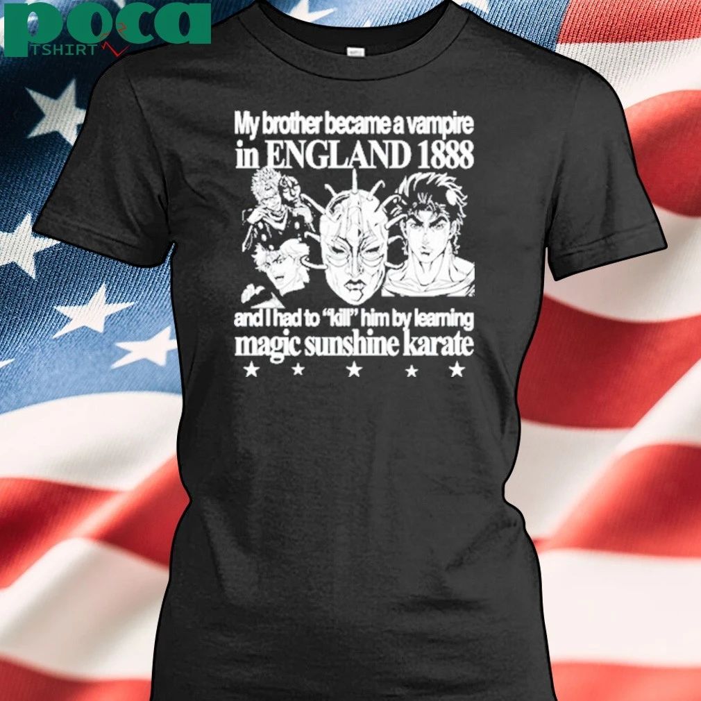 My Brother Became A Vampire In England 1888 T-shirt
