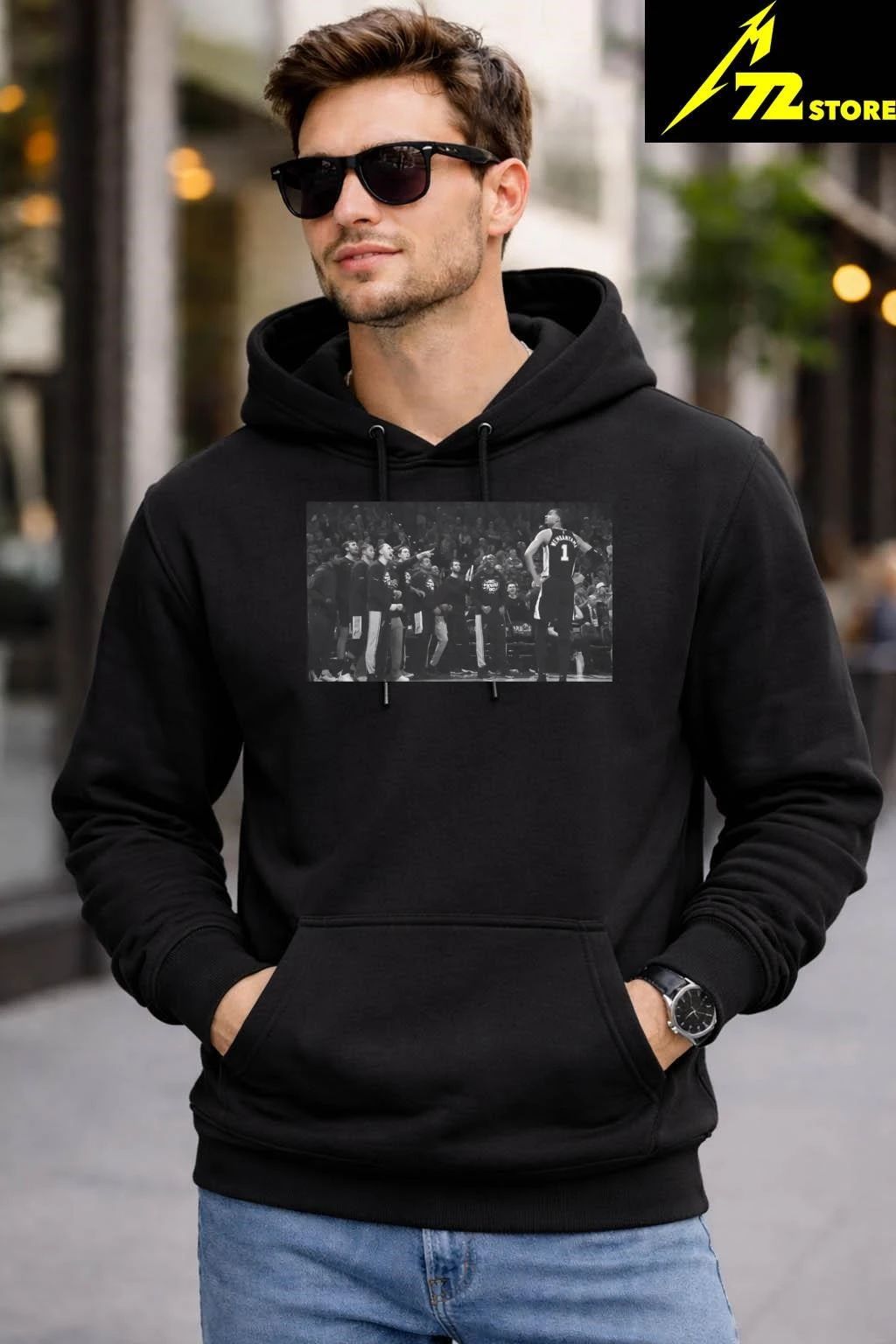 Wembanyama Spurs Bench Reaction Game 1 Shirt