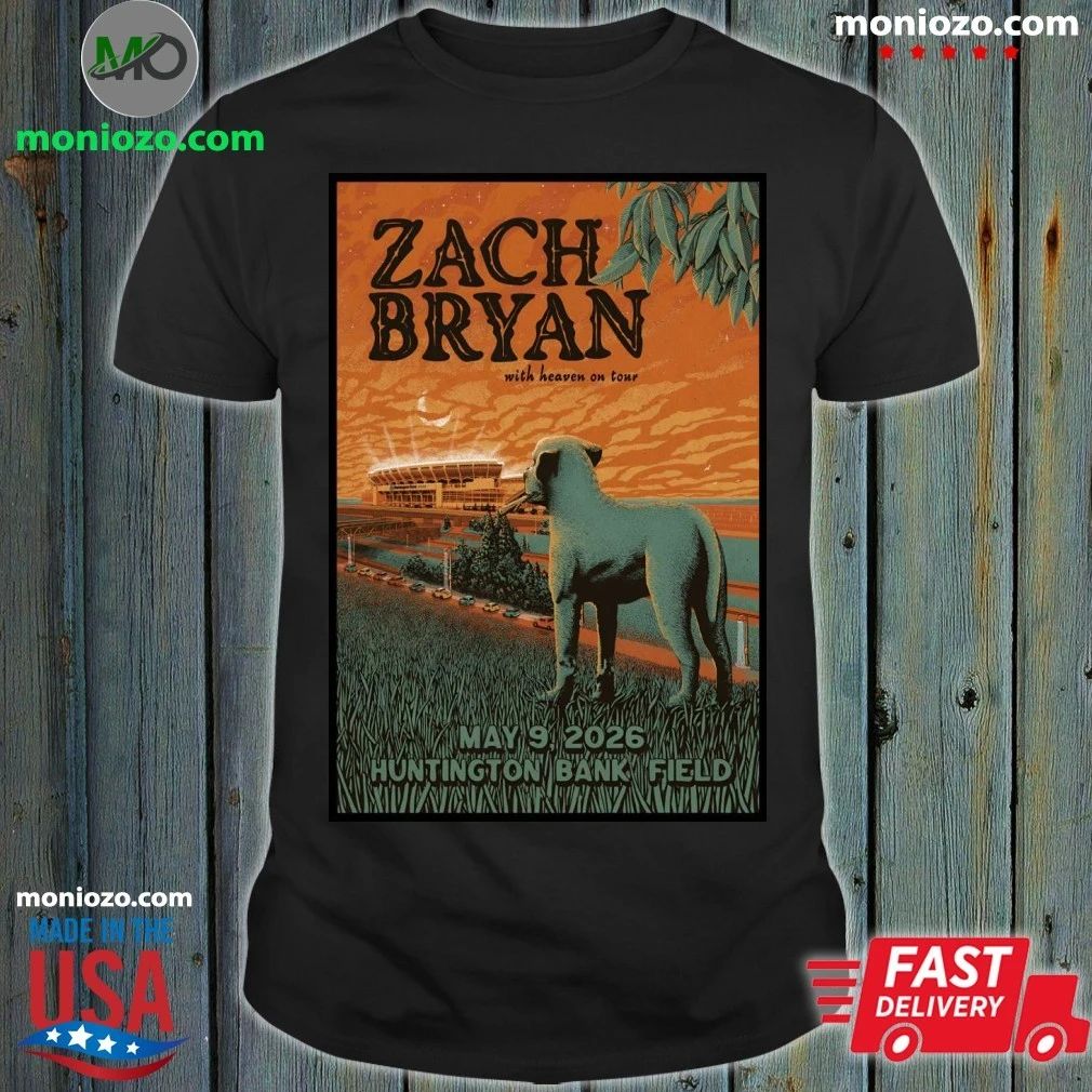 Zach Bryan In Cleveland OH On May 9 2026 Poster Shirt