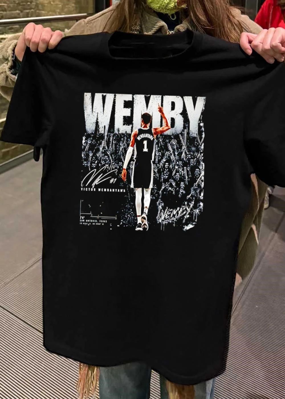 Victor Wembanyama San Antonio Spurs NBA WEMBY WEMBANYAMA 1 1 Victor Wembanyama 74 San Antonio shirt