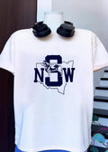 NSW Cattle Dog Australian State Map NSW T-Shirt