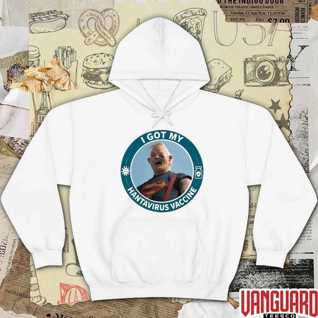 Funny I Got My Hantavirus Vaccine Sloth The Goonies t-shirt