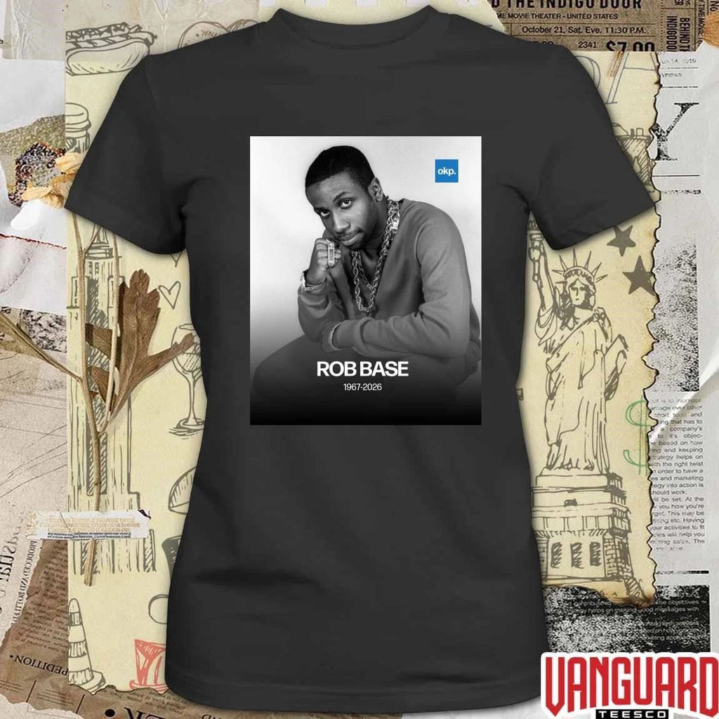 Rest In Peace Hip-hop star Rob Base 1967 – 2026 Poster t-shirt