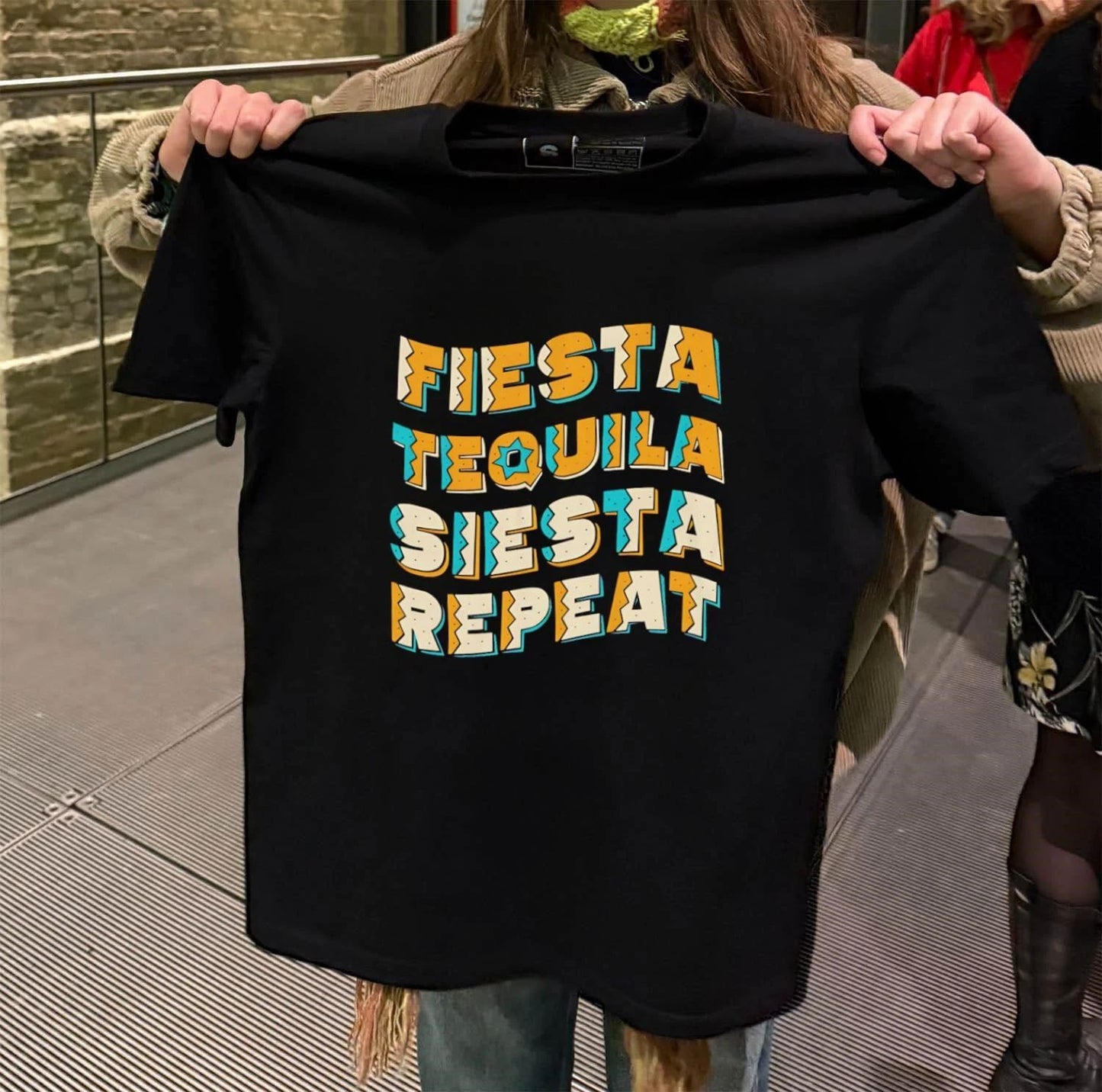 Fiesta Tequila Siesta Repeat shirt