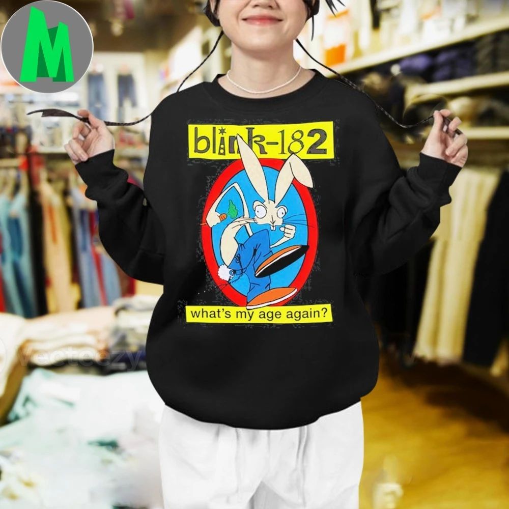 Blink 182 What’s My Age Again Green 2025 T-Shirt