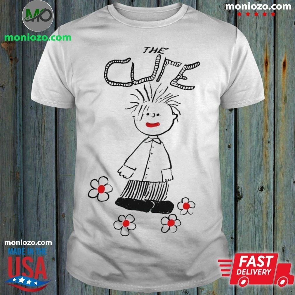 Original T-shirt printed with artistic designs from the famous rock band The Cure
