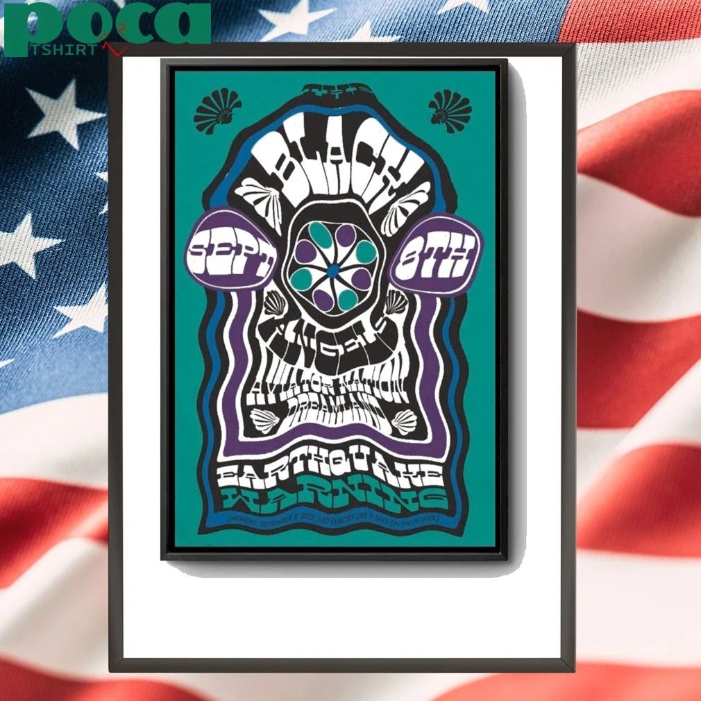Aviator Nation Dreamland Live The Black Angels Sept 8 2025 Poster shirt