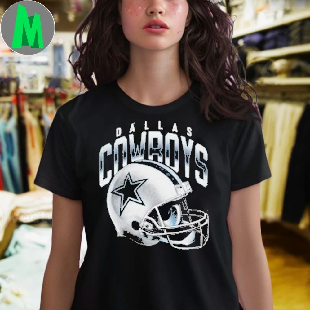 Dallas Cowboys Gradient Helmet Hoodie Shirt