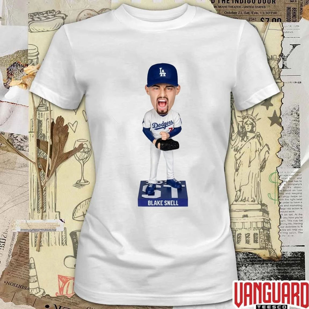 Dodgers Blake Snell Starter Series Bobblehead 2026 Giveaways t-shirt