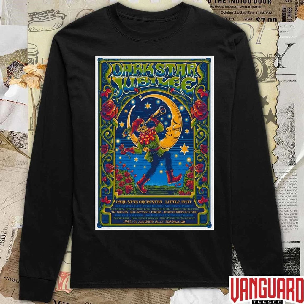 Dark Star Jubilee Festival Thornville OH May 22-24 2026 Poster t-shirt