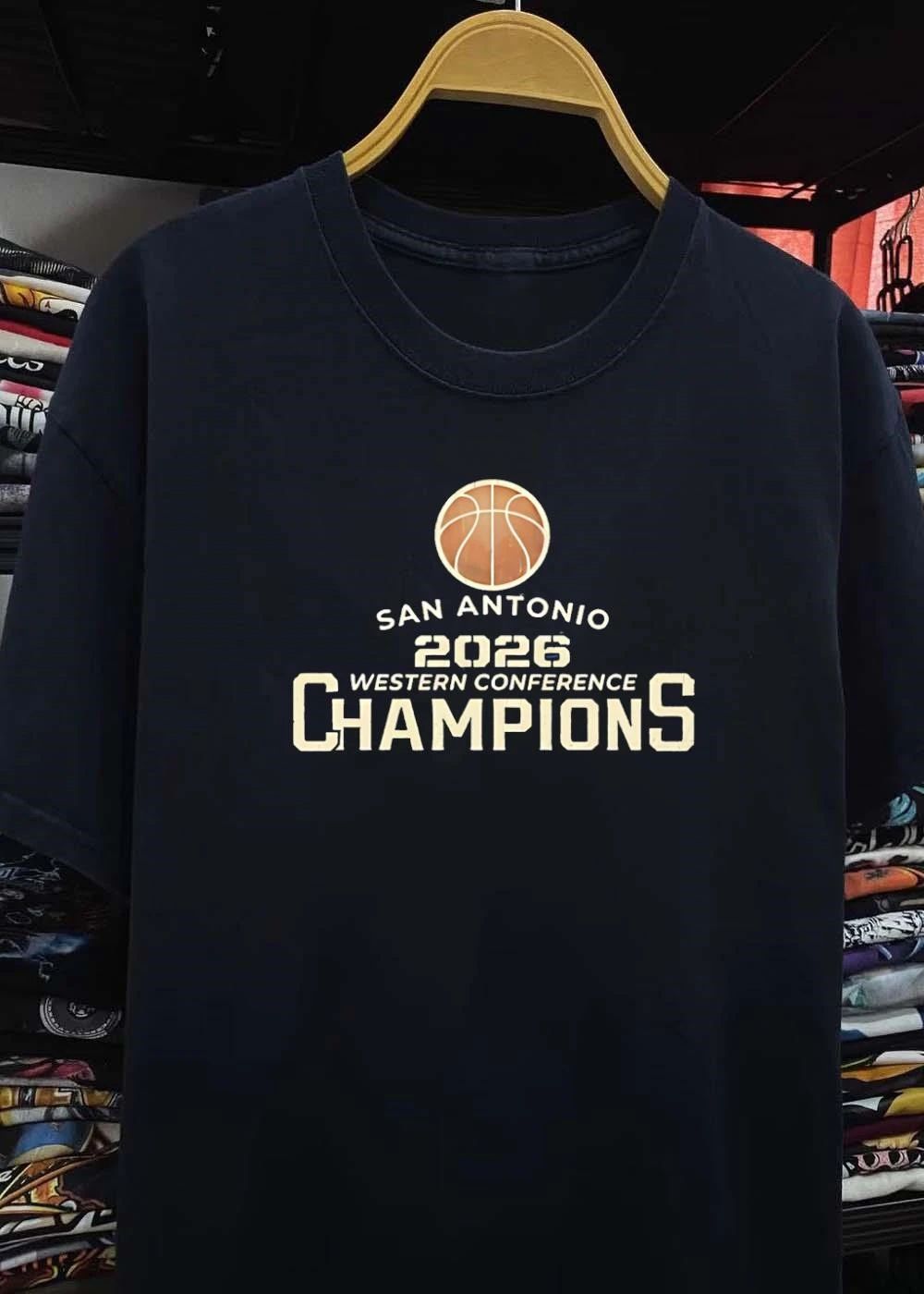 San Antonio 2026 Western Conference Champions Basketball T-Shirt