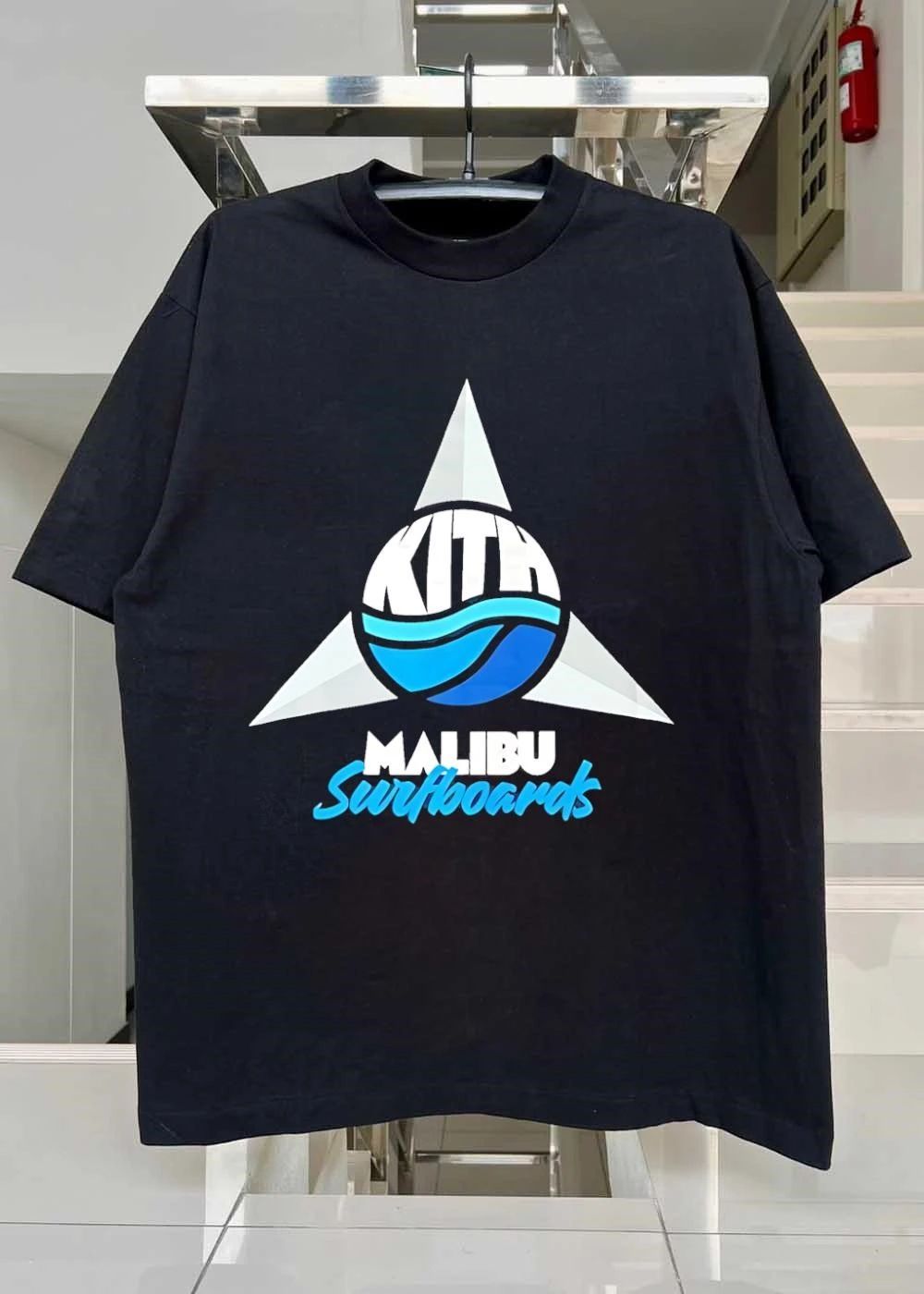 Malibu Surfboards Kith Logo Malibu Surfboards T-Shirt