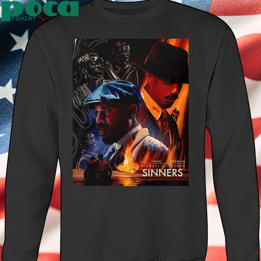 Sinners Movie 2025 Wins 4 Title Oscar Award 2026 Unisex T Shirt