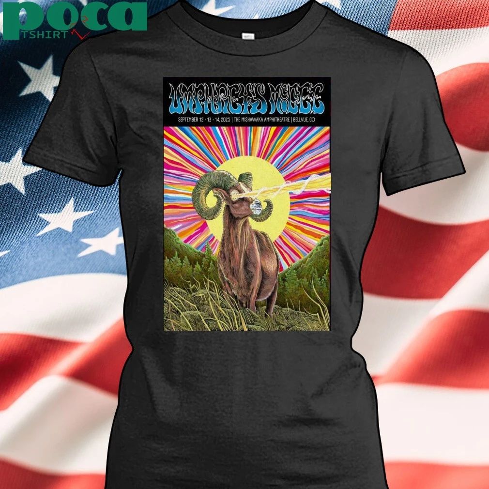 Umphrey’s McGee Sep 12-13 2025 Mishawaka Amphitheatre In Bellvue CO Poster T-Shirt