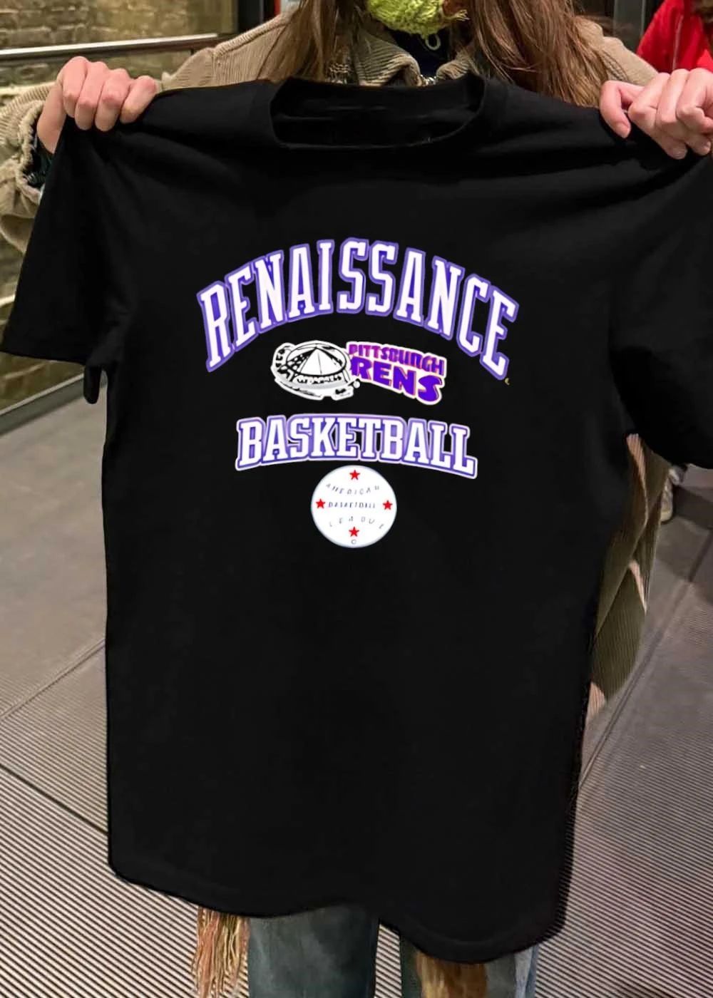 Pittsburgh Rens American Basketball League Renaissance Basketball shirt