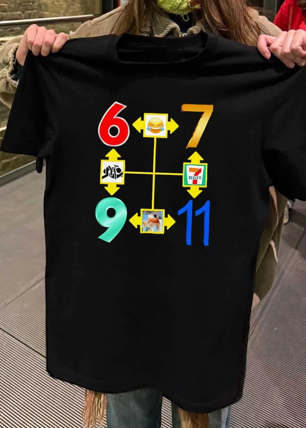 Funny 69 711 Meme Joke T-Shirt