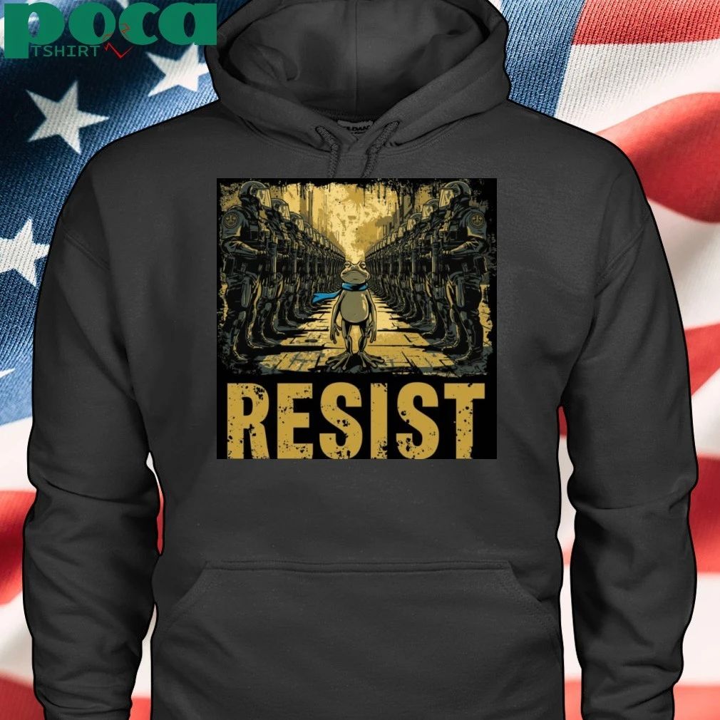 Portland Frog Protest – Portland Frog Resist T-Shirt