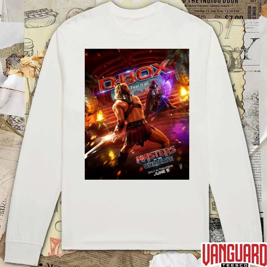 Masters of the Universe D-BOX Movie Poster Only In Theaters June 5 2026 t-shirt