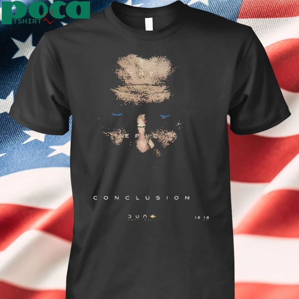Dune Part 3 Official Character Poster Timothee Chalamet as Paul Atreides Unisex T Shirt