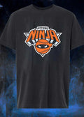 Roto Wear Pitching Ninja Baseball Mascot Logo Men’s T-Shirt