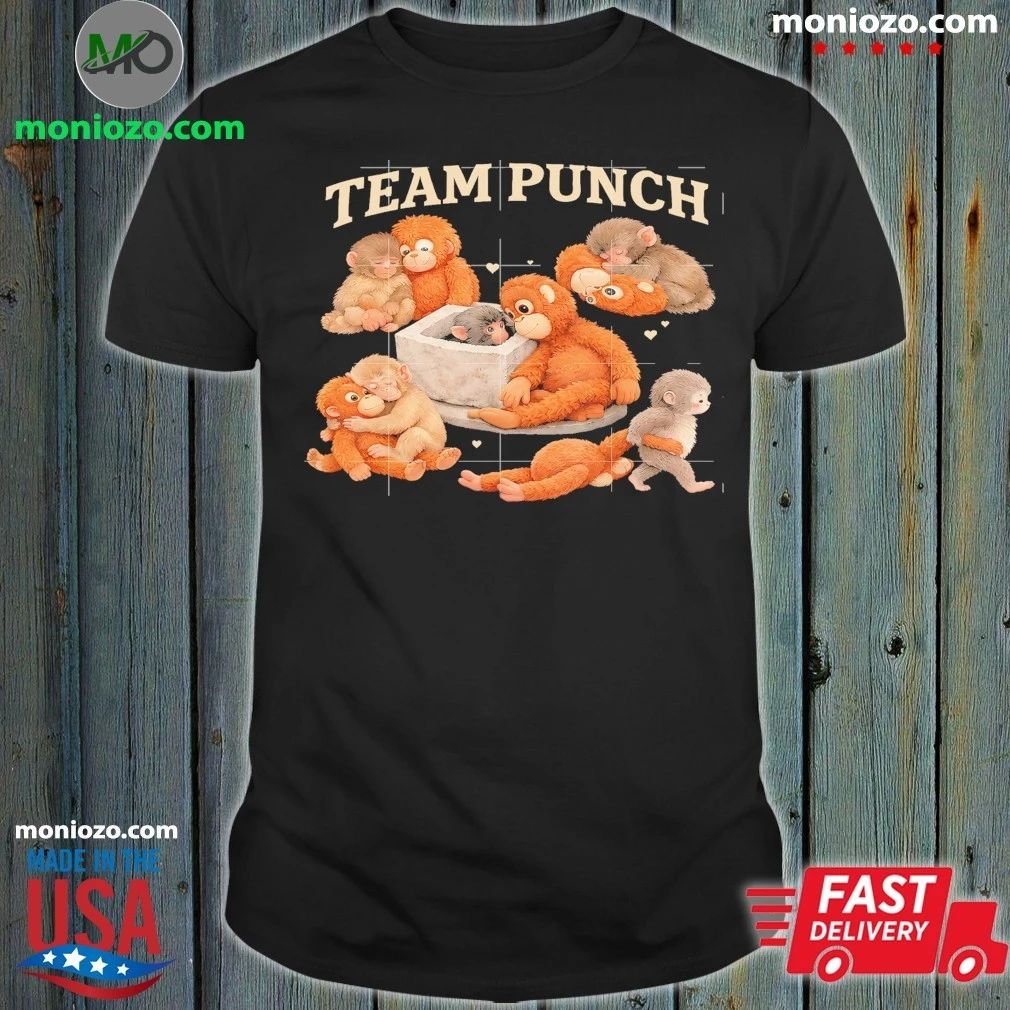 Original Baby Monkey Punch Team Punch Shirt
