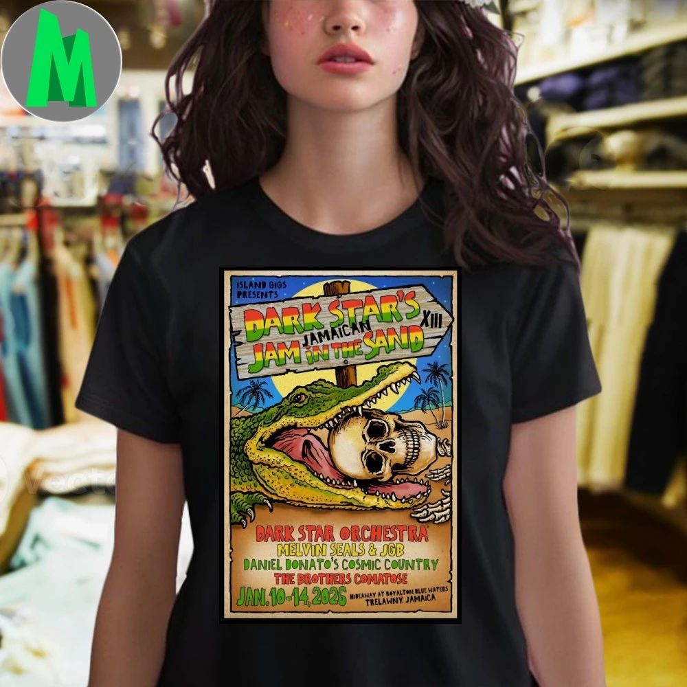 Dark Star Orchestra Hideaway at Royalton Blue Waters In Montego Bay Jamaica Jan 10-14 2026 Poster Shirt