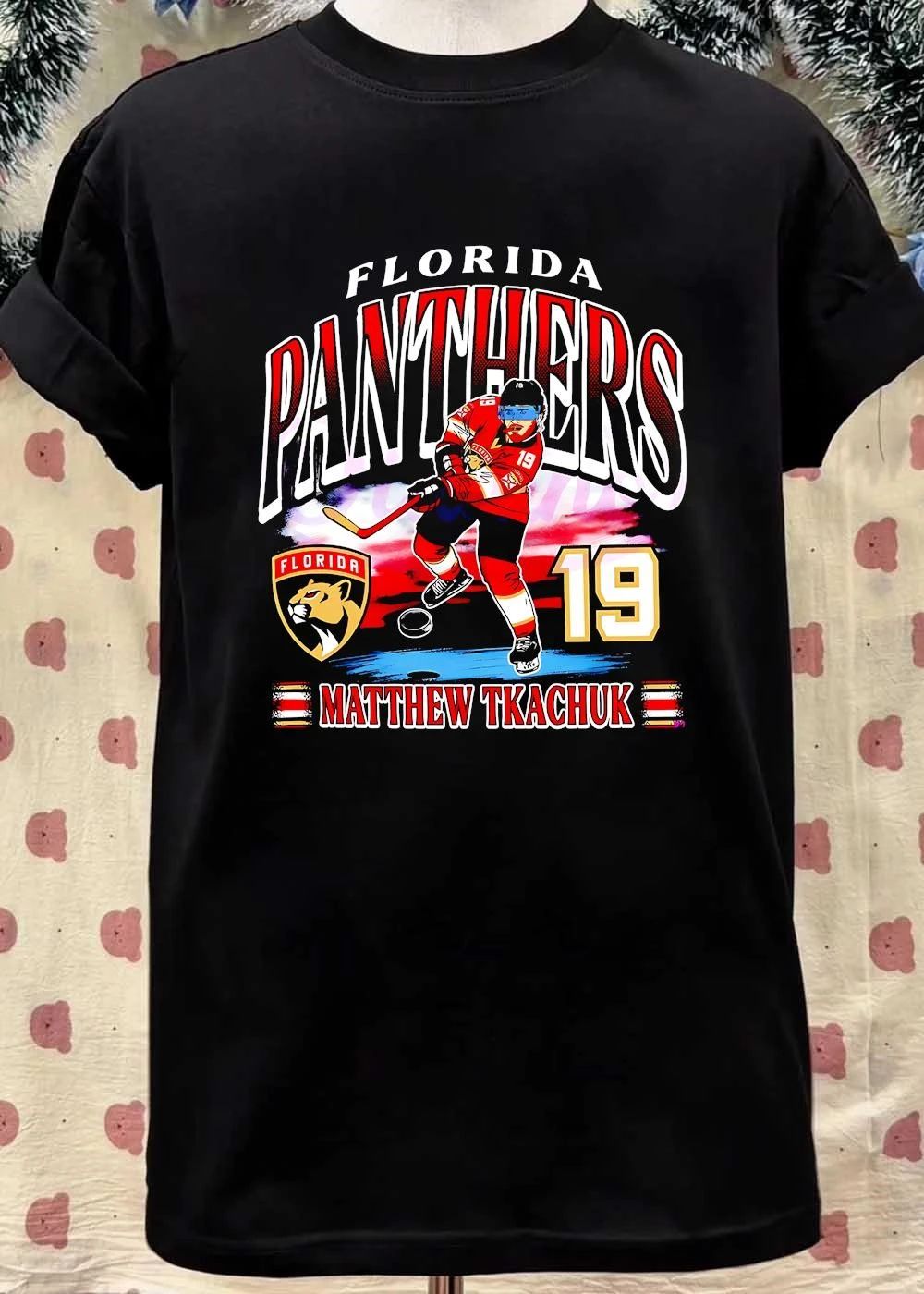 Florida Panthers Number 19 Matthew Tkachuk Hockey Player shirt