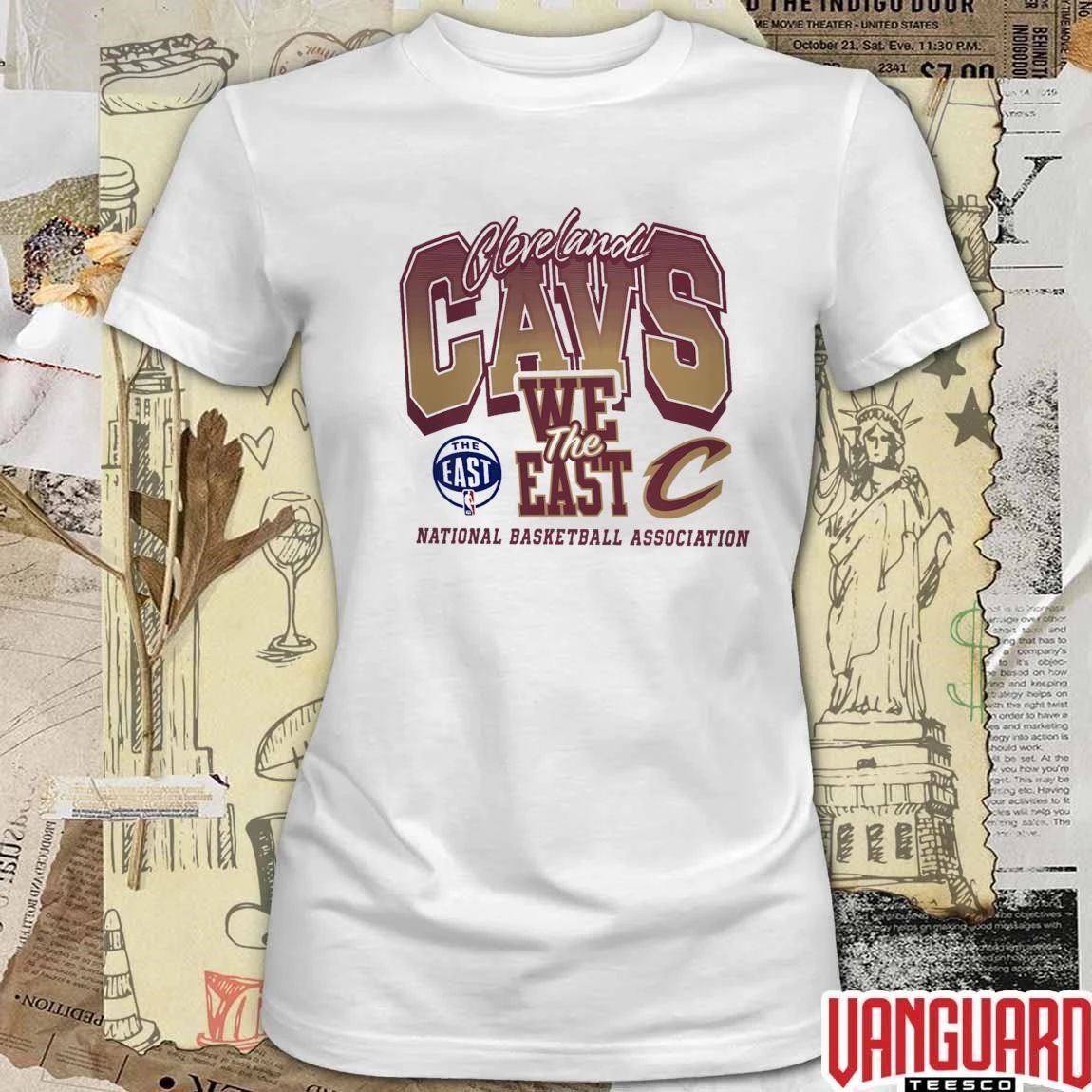 Cleveland Cavaliers The East NBA Mitchell & Ness We The East Bring it Back t-shirt