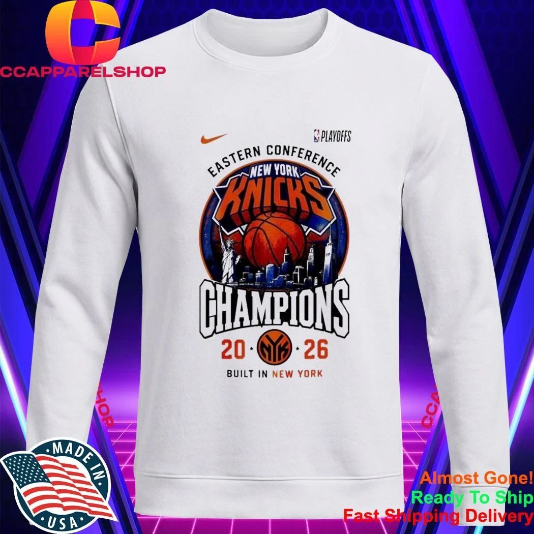 Knicks 2026 Eastern Conference Champions Built In New York Shirt