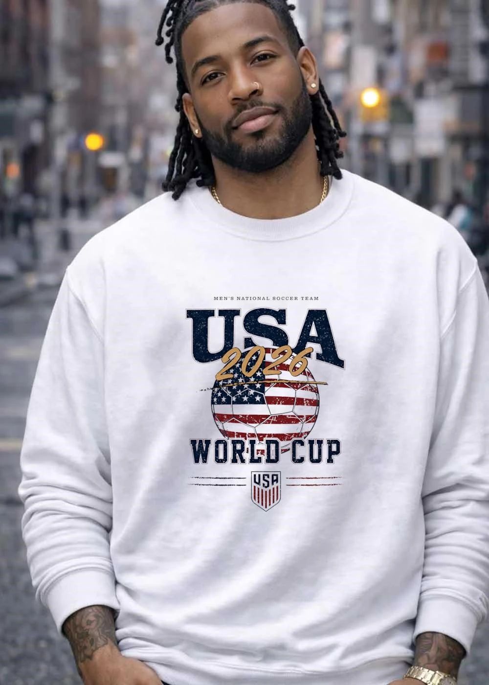 Men’s National Soccer Team Commemorate USA 2026 World Cup Shirt