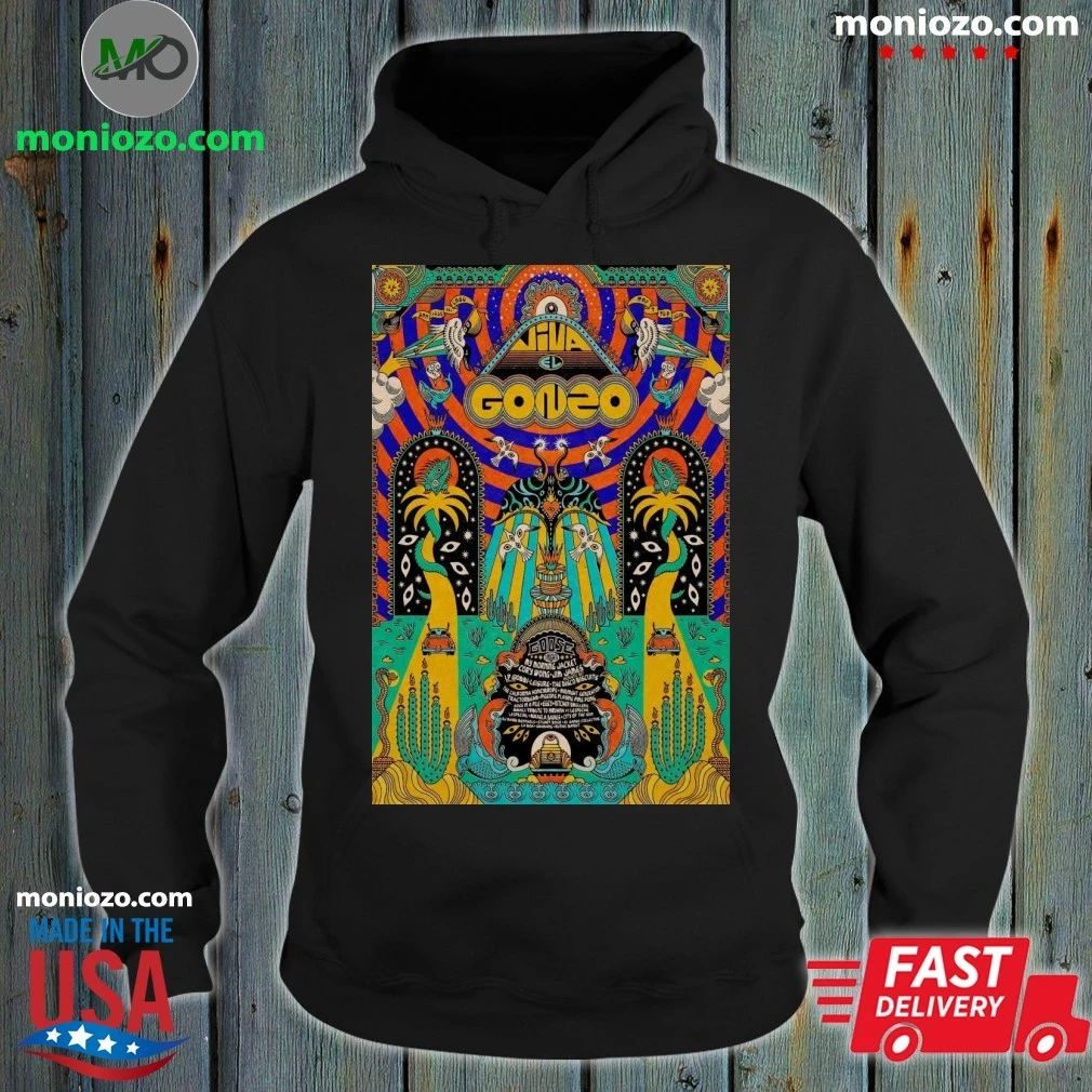 Viva El Gonzo 2026 Festival Lineup Poster At San Jose Del Cabo Mexico From May 7 To 9 2026 Shirt