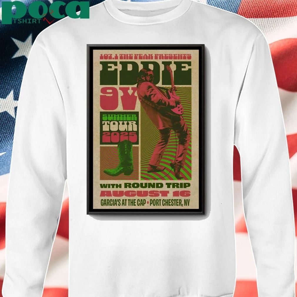 Eddie 9V The Capitol Theatre August 16 2025 Poster shirt