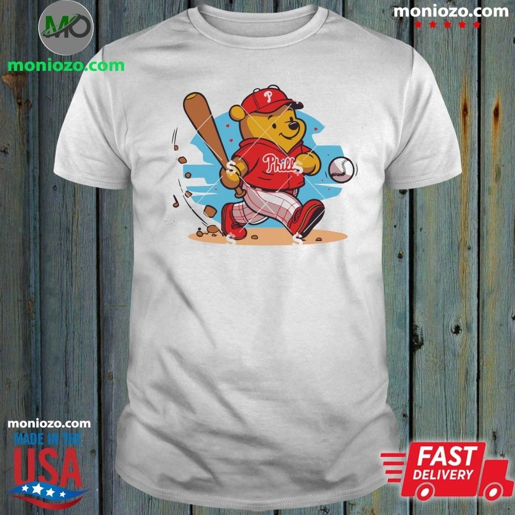 Original Pooh Bear Philadelphia Phillies Baseball 2026 Shirt