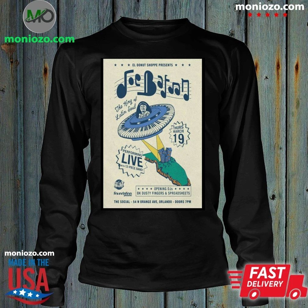 Joe Bataan March 19 2026 Poster Orlando FL Shirt
