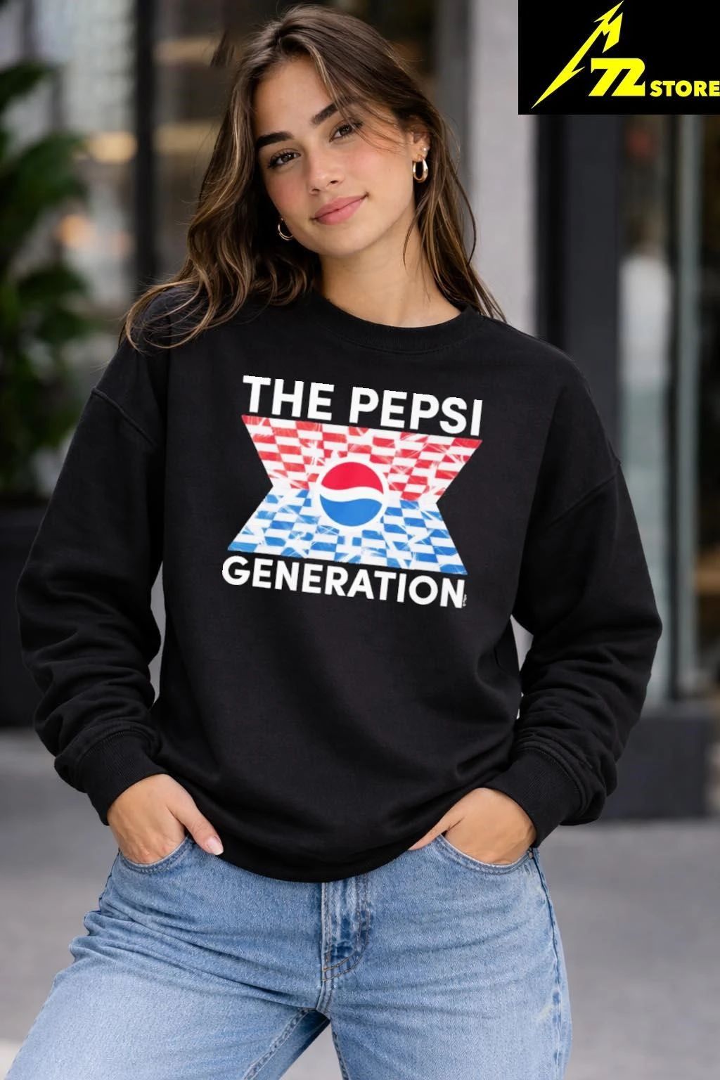 The Pepsi Generation Vintage 80s Logo Shirt