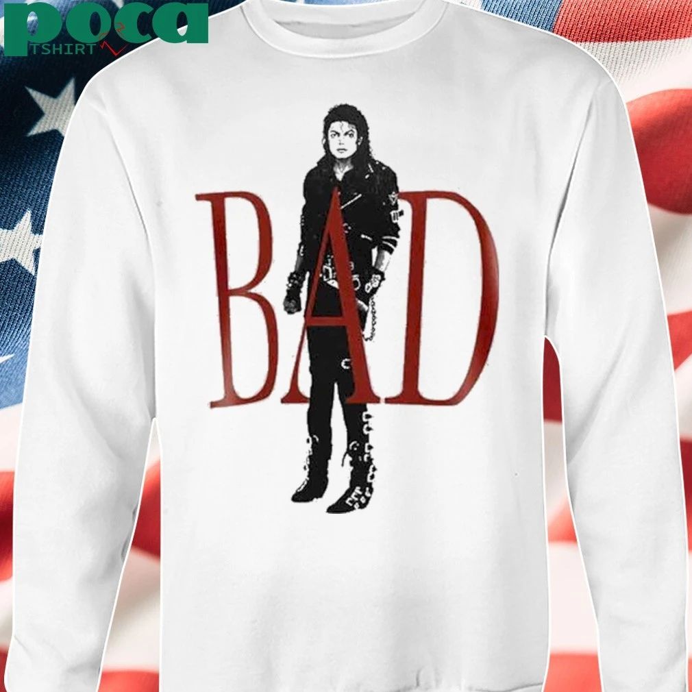 Atlanta Falcons x Michael Jackson BAD 60th Anniversary Shirt
